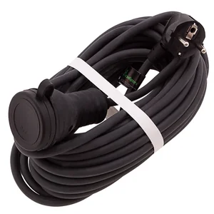 Сибртех Удлинитель силовой 10 м, 16 А, тип УХз16, КГ 3 x 2.5 мм, 1 розетка, Россия 95895