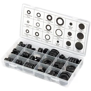 Сибртех Набор сальников, D 6, 35-25.4 мм, 125 предметов 47599