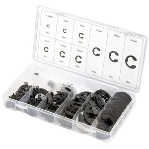 Сибртех Набор стопорных колец, D 1.5-22 мм, 300 предметов 47601