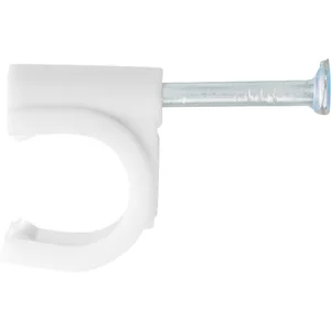 Сибртех Скобы электроустановочные, 10 мм, круглый профиль, 40 шт 47522