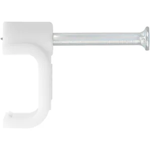 Сибртех Скобы электроустановочные, 10 мм, прямоугольный профиль, 40 шт 47540