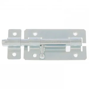 Сибртех Задвижка дверная ЗД-01, цинк, (Металлист) Россия91506