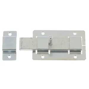 Сибртех Задвижка дверная ЗД-02, цинк, (Металлист) Россия91507