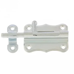 Сибртех Задвижка накладная ЗТ-2-60, цинк, 5 шт, (Металлист) Россия91515