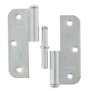 Сибртех Петля накладная ПН1-85 левая, цинк, 4 шт, (Металлист) Россия91551