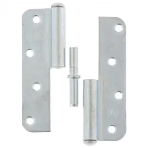 Сибртех Петля накладная ПН1-110 левая, цинк, 4 шт, (Металлист) Россия91553