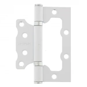 Сибртех Петля накладная ПНУ-100, белая, 4 шт, (Металлист) Россия91565