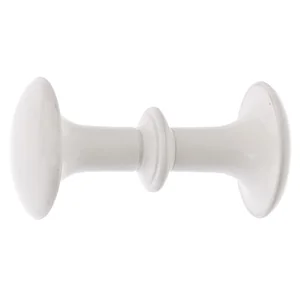 Сибртех Ручка-кнопка РК1 пласт, белая, 5 шт, (Металлист) Россия91587