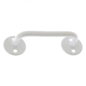 Сибртех Ручка-скоба РС-80-3, белая, 5 шт, (Металлист) Россия91590