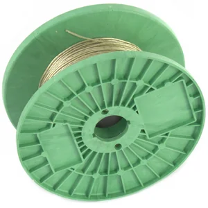 Сибртех Трос металлополимерный прозрачный ПР-2.0, толщина 2.0 мм, катушка 200 метров Россия 47624