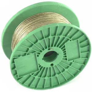 Сибртех Трос металлополимерный прозрачный ПР-2.5, толщина 2.5 мм, катушка 200 метров Россия 47626