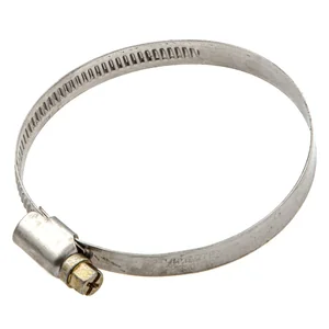 Сибртех Хомуты нержавеющая сталь, Стандартное болтовое крепление 50-70 мм, 50 штук в упаковке, ширина 9 мм 47584