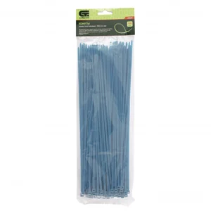 Сибртех Хомуты, 300 x 3.6 мм, пластиковые, синие, 100 шт 45529