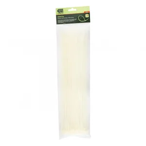 Сибртех Хомуты, 370 x 3.6 мм, пластиковые, белые, 100 шт 45533