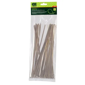 Сибртех Хомуты, 250 х 4.6 мм, нержавеющая сталь, 50 шт 45595