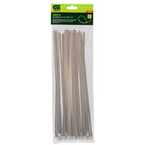 Сибртех Хомуты, 300 х 4.6 мм, нержавеющая сталь, 50 шт 45596