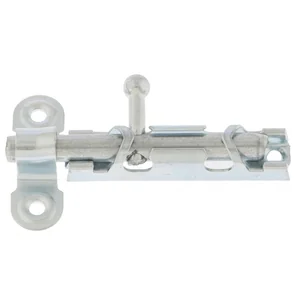 Сибртех Задвижка накладная ЗТ-1 (Ц.Д.), цинк, 5 шт, (Металлист) Россия91514