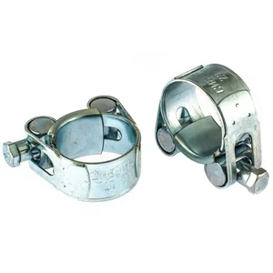 Сибртех Хомуты металлические, силовые 29-31 мм, ширина 20 мм, шарнирный, W1, 2 шт 47511