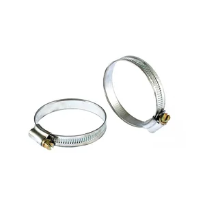 Сибртех Хомуты металлические, червячные 44-64 мм, ширина 12 мм, английский тип, W1, 2 шт 47670