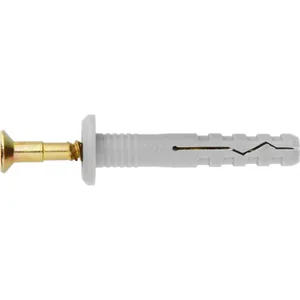 Сибртех Дюбель-гвоздь полипропиленовый грибовидный бортик 6 x 60 мм, 200 шт 42158