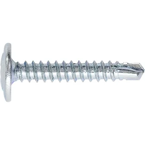 Шурупь Саморезы 4.2 х 41, с прессшайбой, PH №2, наконечник сверло, оцинкованные 8 шт 48771