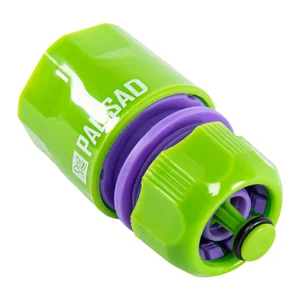 Palisad Соединитель пластмассовый, быстросъемный для шланга 1/2, аквастоп 66140