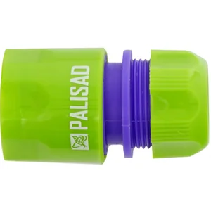 Palisad Соединитель пластмассовый, быстросъемный для шланга 1/2 66135