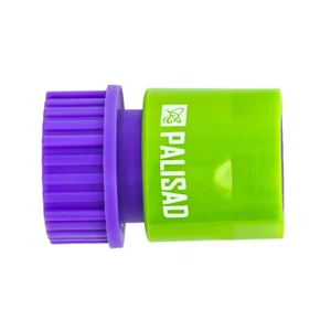 Palisad Соединитель пластмассовый, быстросъемный, внутренняя резьба 3/4, аквастоп 66170