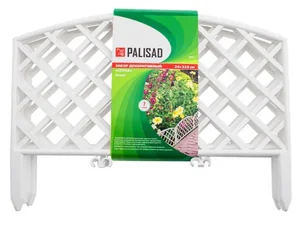 Palisad Забор декоративный Сетка, 24 х 320 см, белый, Россия, 65021