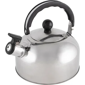 MALLONY Чайник Casual, объем 1,5 л, из нерж стали со свистком, зеркальная полировка корпуса 985618-SK