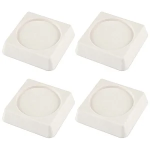 Mallony Антивибрационные подставки, 4шт, квадратные, белый 105614-SK