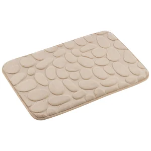 Mallony Коврик для ванной Stone, 40*60 см, цвет-бежевый 102514-SK