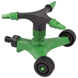 Mallony Разбрызгиватель вращающийся на W-образной подставке с колесиками HL086. 330061-SK