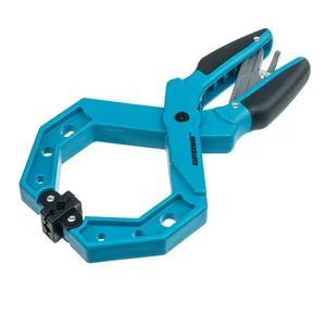 Gross Струбцина клещеобразная 4, пластиковый корпус, храповой механизм жесткой фиксации, 100 мм 20805