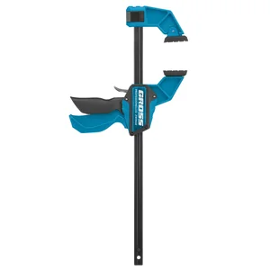 Gross Струбцина реечная, быстрозажимная, пистолетного типа, пошаговый механизм, пластиковый корпус, 300 мм 20702