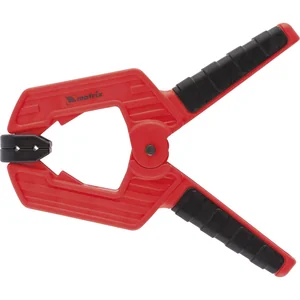 Matrix Струбцина клещеобразная 3, усиленная, пластиковый корпус, двухкомпонентные рукоятки, 75 мм 20793