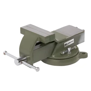 Сибртех Тиски слесарные, 100 мм, стальные, поворотные 18618