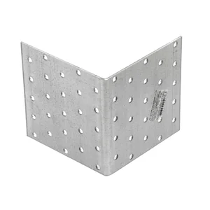 Сибртех Крепежный уголок равносторонний 2 мм, KUR 100 х 100 х 100 мм Россия 46431