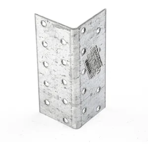 Сибртех Крепежный уголок равносторонний 2 мм, KUR 40 x 40 x 100 мм Россия 46418