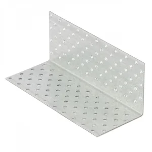 Сибртех Крепежный уголок равносторонний 2 мм, KUR 80 x 80 x 200 мм Россия 46593