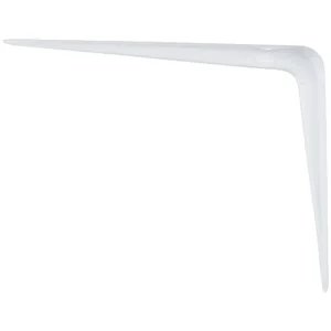 Сибртех Кронштейн угловой с ребром, 400 х 450 мм, белый 94020