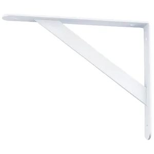 Сибртех Кронштейн усиленный, 300 х 200 х 30 х 4 мм, белый 94046