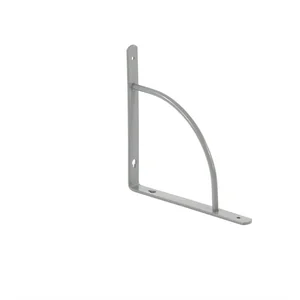 Сибртех Кронштейн арочный, выгнутый, 200 х 200 х 20 мм, серый 94058