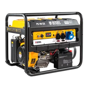 Denzel Генератор бензиновый PS 90 EA, 9.0 кВт, 230В, 25 л, коннектор автоматики, электростартер 946934