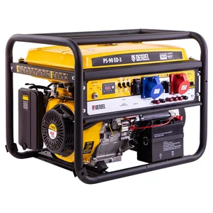 Denzel Генератор бензиновый PS 90 ED-3, 9.0 кВт, переключение режима 230 В/400 В, 25 л, электростартер 946944