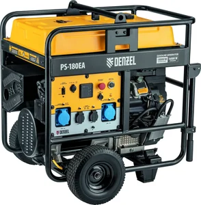 Denzel Генератор бензиновый PS-180EA, 18 кВт,230 В, 65л, разъём ATS,эл.старт 946974