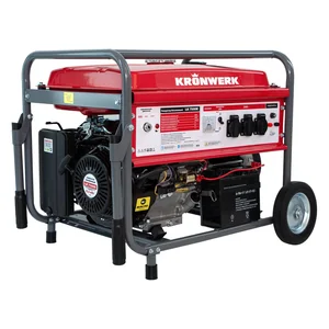 Kronwerk Генератор бензиновый LK 7500E, 6.5 кВт, 230 В, бак 25 л, электростартер Kronwerk94694