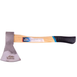 Барс Топор плотницкий, кованый, деревянная рукоятка, 800 г, пескоструйное покрытие полотна 21654