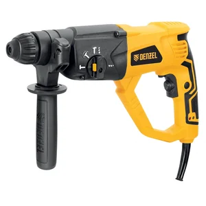 Denzel Перфоратор электрический RH-1050-26, SDS-plus, 1050 Вт, 3.2 Дж, 3 плюс 1 режим 26608