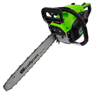 Сибртех Пила цепная бензиновая ПЦБ-5245, шина 45 см, 52 см3, 3.4 л.с, шаг 0.325, паз 1.5 мм, 72 звена 95204